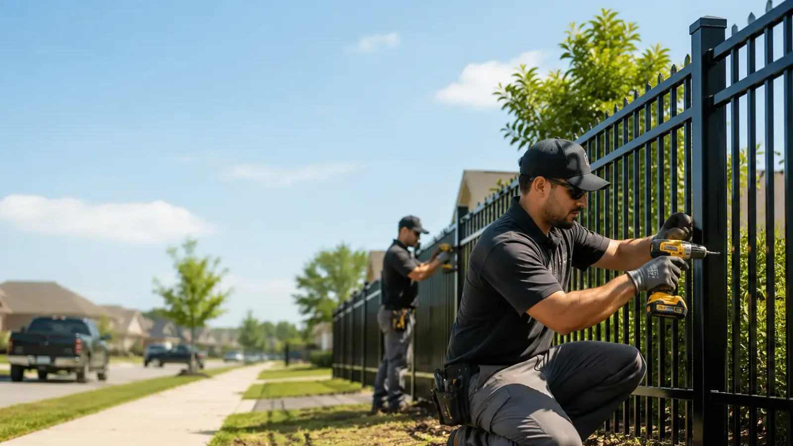 Metal Fence Installation in Mount Vernon, AR